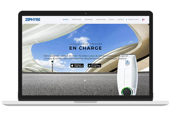 Site web Zephyre